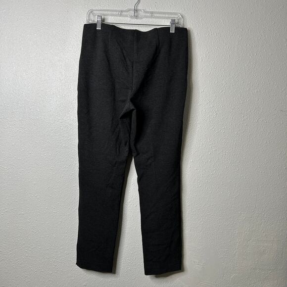 Chico’s So Slimming Juliet Ankle Pants Gray 0 US 4 Ponte Knit Stretch Pull On - Picture 6 of 7